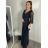 Šaty společenské elegantní třpitivé 3/4 rukáv dámské (S/M/L ONE SIZE) ITALSKá MODA IMS25KRISTA