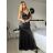 Šaty dlouhé elegantní společenské na ramínka dámské (S/M ONE SIZE) ITALSKÁ MÓDA IMPLP2322930135/DU S/M červená