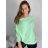 Svetr oversize šikmý dlouhý rukáv dámské (S/M/L ONE SIZE) ITALSKá MóDA IM424509