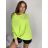 Svetr oversize šikmý dlouhý rukáv dámské (S/M/L ONE SIZE) ITALSKá MóDA IM424509
