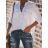 Tunika oversize košilová dlouhý rukáv dámské (S/M/L/XL ONE SIZE) ITALSKÁ MÓDA IMD22512