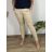 Nohavice elegantné s opaskom dámske nadrozmer (M/L/XL ONE SIZE) TALIANSKA MÓDA IMD25011