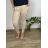 Nohavice elegantné s opaskom dámske nadrozmer (M/L/XL ONE SIZE) TALIANSKA MÓDA IMD25011