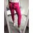 Kalhoty strečové dámské (S/M/L ONE SIZE) ITALSKÁ MÓDA IM525STELA