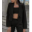 Sako dlouhý rukáv dámské (S/M ONE SIZE) ITALSKÁ MÓDA IMPDY25MDUE991858