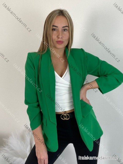 Sako dlouhý rukáv dámské (S/M ONE SIZE) ITALSKÁ MÓDA IMPLP2374680080/DU