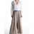 Kalhoty oversize s páskem dlouhé dámská (S/M ONE SIZE) ITALSKÁ MÓDA IMPDY25MDUE24047
