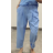 Kalhoty dlouhé dámské (S/M ONE SIZE) ITALSKÁ MÓDA IMPDY25LS55003