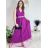 Šaty dlouhé společenské elegantní plesové dámské (S/M ONE SIZE) ITALSKÁ MÓDA IMM22Q52232/DUR smaragdová S/M/L