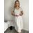Šaty krátké letní krátký rukáv dámské (S/M/L ONE SIZE) ITALSKÁ MÓDA IM425MARIA-L/DUR S/M béžová