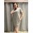 Šaty krátké oversize letní krátký rukáv dámské (XS/S/M ONE SIZE) ITALSKÁ MÓDA IMD25021