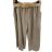 Kalhoty letní s páskem dámské (S/M/L ONE SIZE) ITALSKÁ MÓDA IM325027