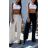 Kalhoty dlouhé oversize dámské (S/M/L ONE SIZE) ITALSKÁ MÓDA IMWHP25402