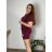 Šaty krátké oversize letní krátký rukáv dámské (XS/S/M ONE SIZE) ITALSKÁ MÓDA IMD25021