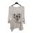Tunika oversize 3/4 dlouhý rukáv dámská (S/M/L ONE SIZE) ITALSKÁ MÓDA IMPLI252333