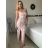 Šaty dlhé elegantné letné na ramienka dámske kvet (S/M ONE SIZE) TALIANSKA MÓDA IMPMD2433083/DUR bílá S/M/L