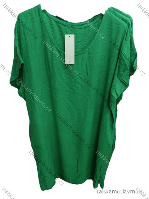 Tunika krátky rukáv dámska (S/M/L ONE SIZE) TALIANSKA MÓDA IM725102