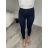Legíny dlhé fitness push up dámske (S/M ONE SIZE) TALIANSKA MÓDA IMM24CH2985/DUR -   čierna
 -   S / M